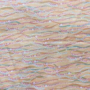 NEW Fynn Fabric Remnant 30" x 43" Orange